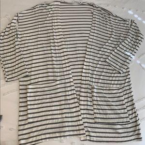 Striped cardigan